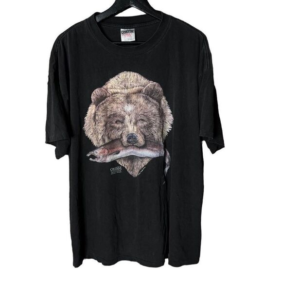 VTG 1992 Grizzly Bear Peggy Murray T Shirt XXL - Picture 1 of 5